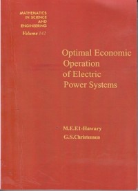 Optimal economic operation of electric power systems