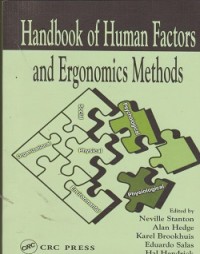 Handbook of human factors and ergonomics methods