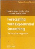 Forecasting with exponential smoothing : the state space approach