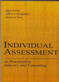Individual assessment : as practiced in industry and consulting