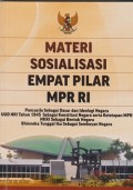 Materi sosialisasi empat pilar MPR RI