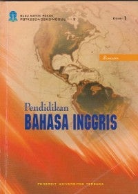 Materi pokok pendidikan bahasa Inggris; 1-9; PGTK 2204/2sks