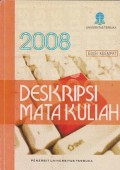 Deskripsi mata kuliah 2008