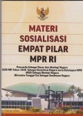 Materi sosialisasi empat pilar MPR RI