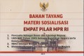 Bahan tayang materi sosialisasi empat pilar MPR RI