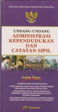 Undang-undang administrasi kependudukan dan catatan sipil