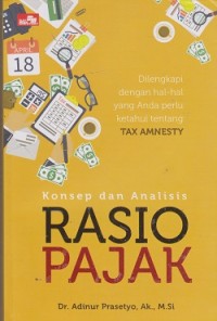 Konsep dan analisis rasio pajak