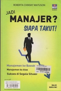 Jadi manajer? siapa takut!