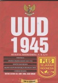 UUD 1945 beserta amandemen i, ii, iii, & iv