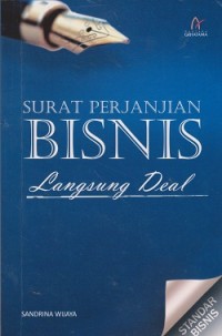 Surat perjanjian bisnis : langsung deal