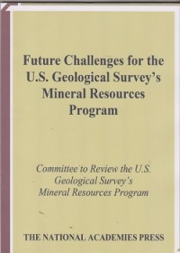 Future challenges for U.S. geological survey's mineral resources program