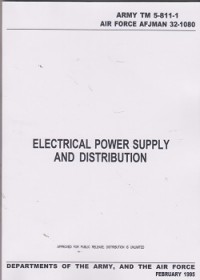 Electrical power supply and distribution