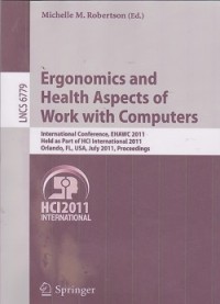 Ergonomics and health aspects of work with computers