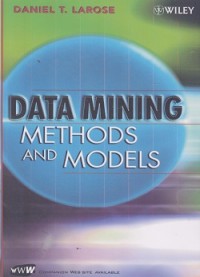 Data mining : methods and models