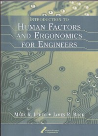 Introduction to human factors and ergonomics for engineers