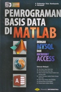 Pemrograman basis data di matlab dengan mysql dan microsoft access