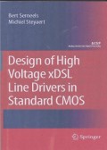 Design of high voltage xdsl line drivers in standard cm0s