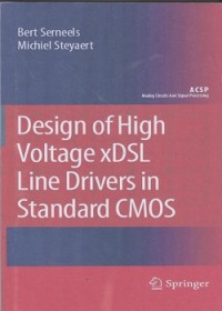 Design of high voltage xdsl line drivers in standard cm0s