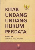 Kitab Undang-Undang Hukum Perdata burgerlijk wetbook