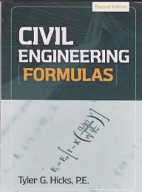 Civil engineering formulas