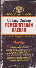 Undang-Undang pemerintah daerah