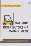 Maximum distributionship management
**APBD