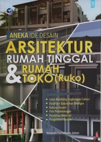 Aneka ide desain arsitektur rumah tinggal & rumah toko (Ruko)