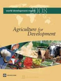 World Delopment Report :Agriculture For Development