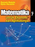 Matematika Untuk Ekonomi Dan Aplikasinya