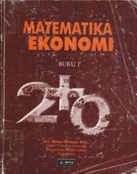 Image of Matematika ekonomi