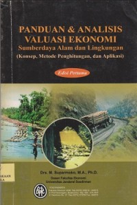 Image of Panduan & analisis valuasi ekonomi sumberdaya alam dan lingkungan