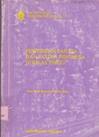 Materi pokok pendidikan bahasa dan sastra Indonesia di kelas tinggi