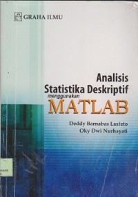 Image of Analisis statistika deskriptif menggunakan matlab