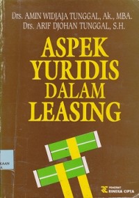 Aspek yuridis dalam leasing