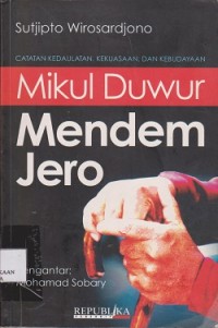 Image of Mikul duwur mendem jero