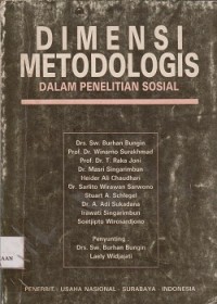 Dimensi metodologis dalam penelitian sosial