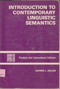 Introduction to contemporary linguistic semantics
