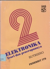 Image of Elektronika 2 : teori dan penerapannya
