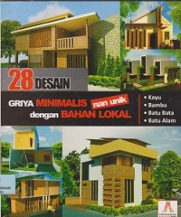 Image of 28 desain rumah minimalis nan unik dengan material lokal