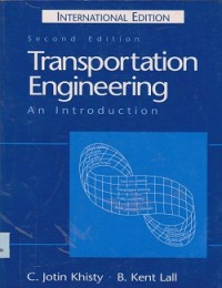 Image of Transportation engineering an introduction