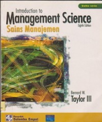 Introduction to management science = sains manajemen