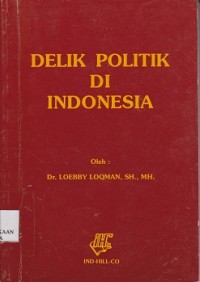 Image of Delik politik di Indonesia