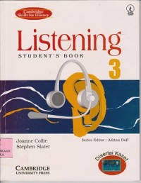 Listening 3 : student's book