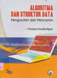 Image of Algoritma dan struktur data : pengurutan dan pencarian (CD : compact disc)