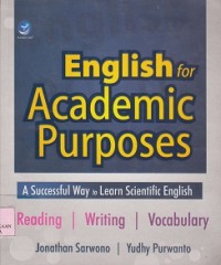English for academic purposes : a successful way to learn scientifis english