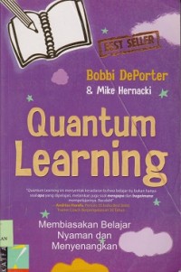 Image of Quantum learning  : membiasakan belajar nyaman dan menyenangkan