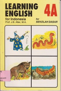 Learning english for Indonesia 4A : for sekolah dasar