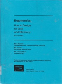 Image of Ergonomics : how to design for ease and efficiency