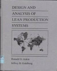 Design and analysis of lean production system