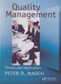 Quality management : theory and application